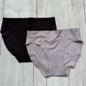 New CHANTELLE 2643 Set Of 2 Soft Stretch Seamless Hipster Panty One size